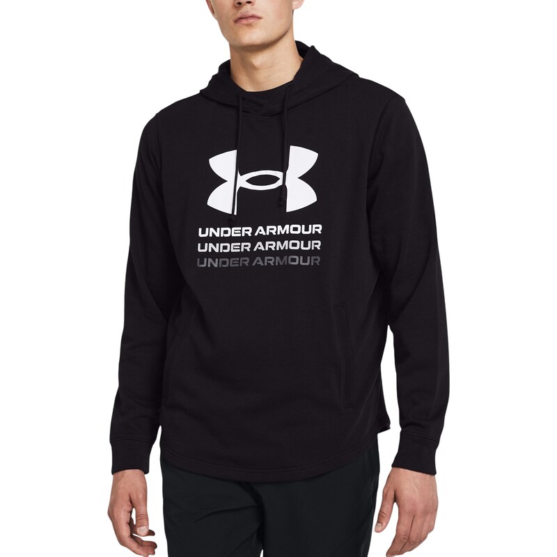 Mikina s kapucí Under Armour Rival Terry Graphic Hoody 1386047-001