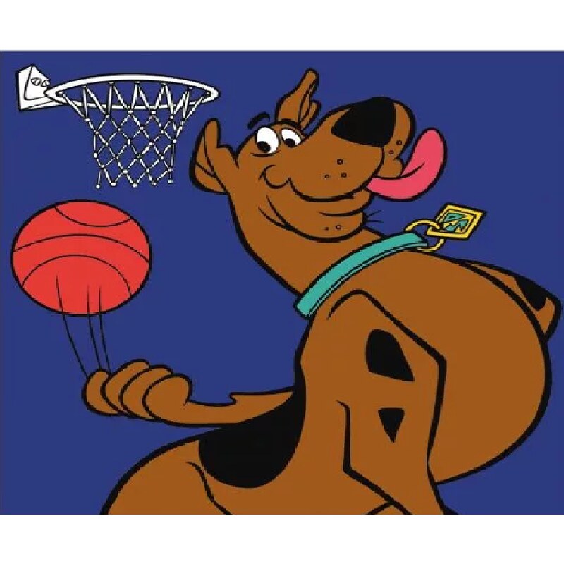 ARIAshop Chlapecký ručník Scooby Doo zelený 30 * 30