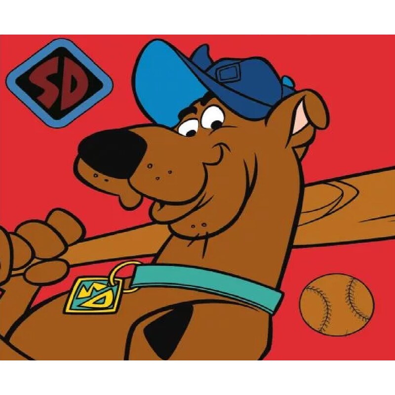 ARIAshop Chlapecký ručník Scooby Doo zelený 30 * 30