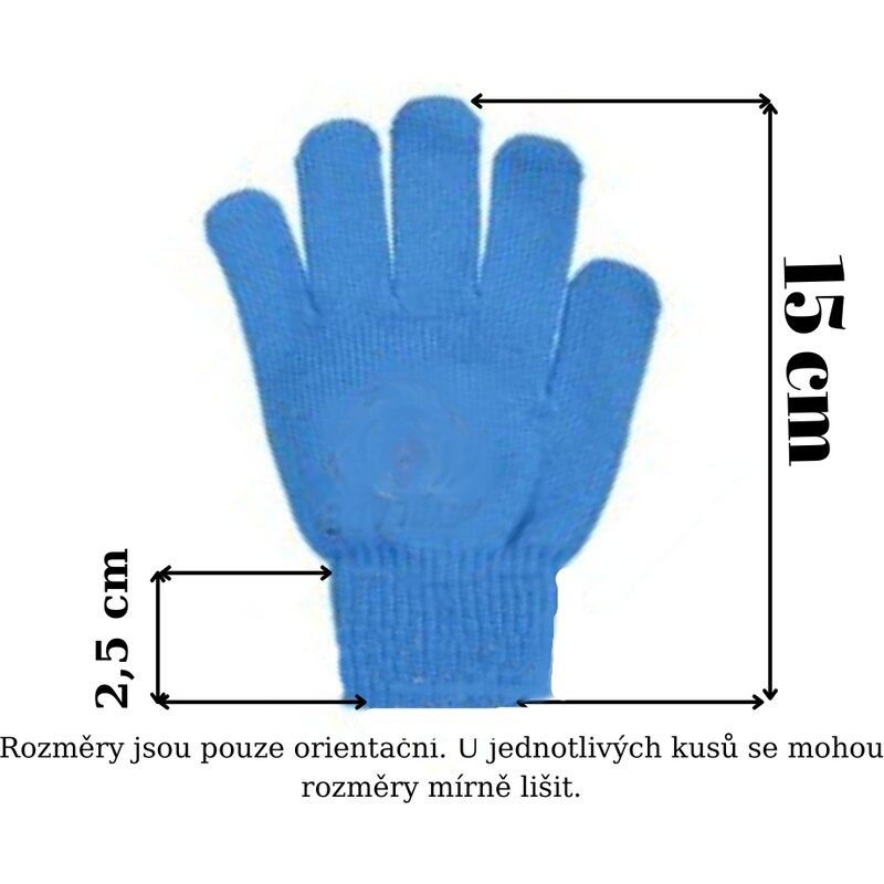 ARIAshop Dětské rukavice Minions šedé