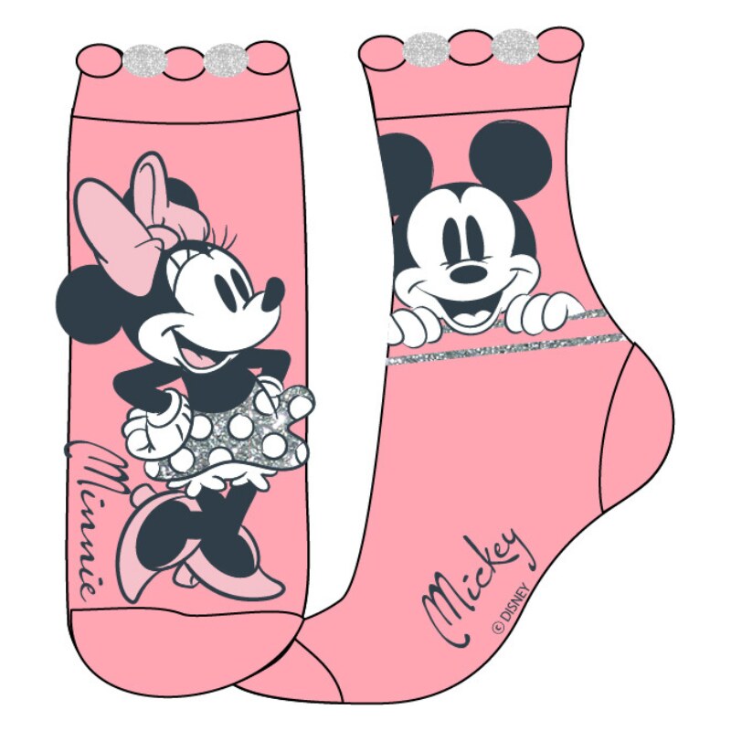 ARIAshop Ponožky Minnie růžové