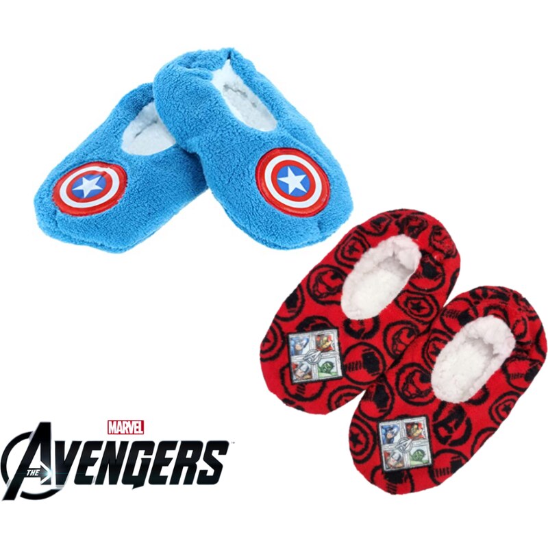 ARIAshop Chlapecké papuče Avengers červené