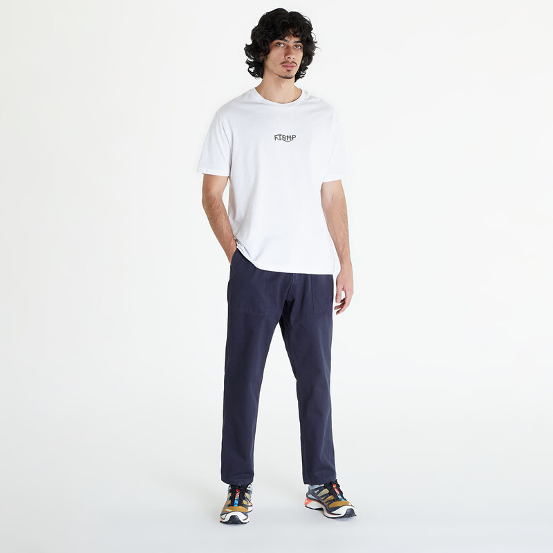 Pánské plátěné kalhoty Gramicci Loose Tapered Ridge Pant UNISEX Double Navy