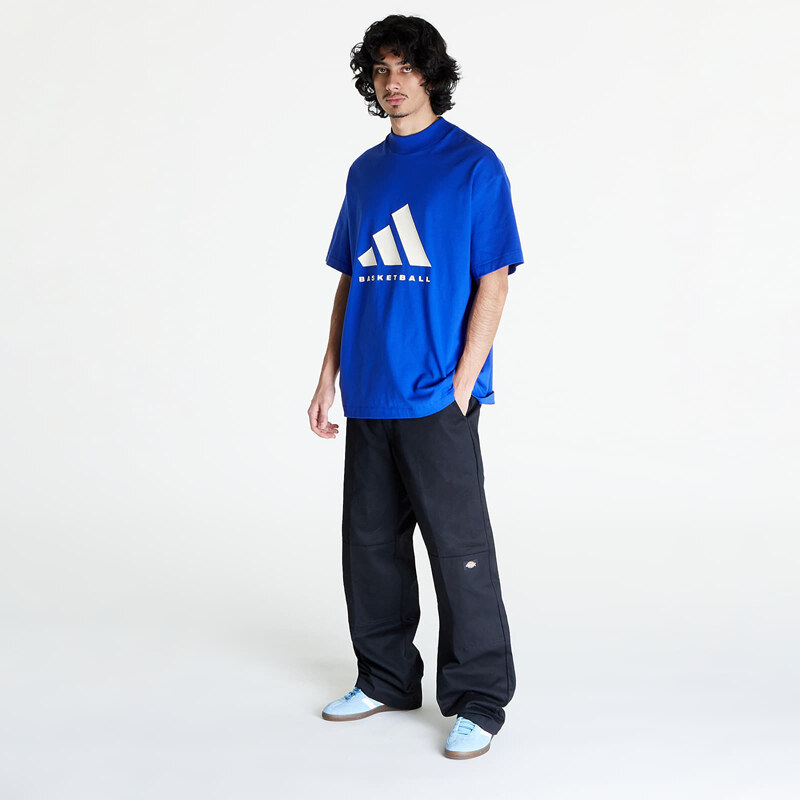 adidas Performance adidas Basketball Tee UNISEX Lucid Blue