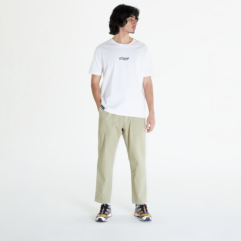 Pánské plátěné kalhoty Gramicci Loose Tapered Ridge Pant UNISEX Faded Olive