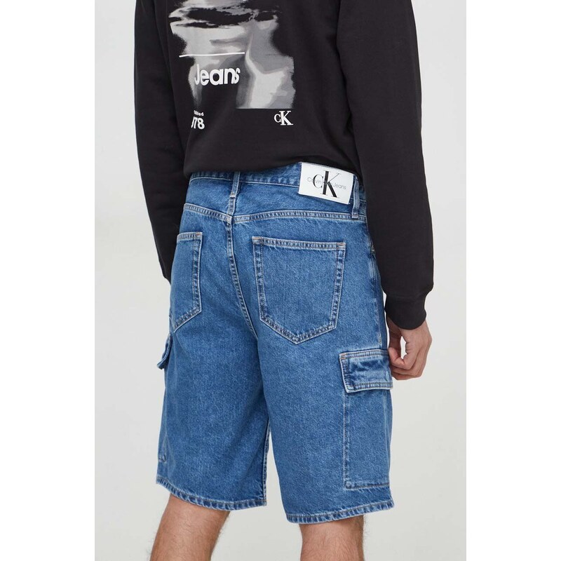 Džínové šortky Calvin Klein Jeans pánské