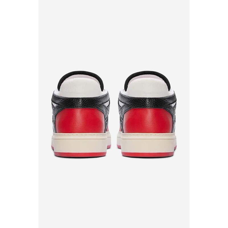 Kožené sneakers boty Represent Reptor Low M12049-254 červená barva