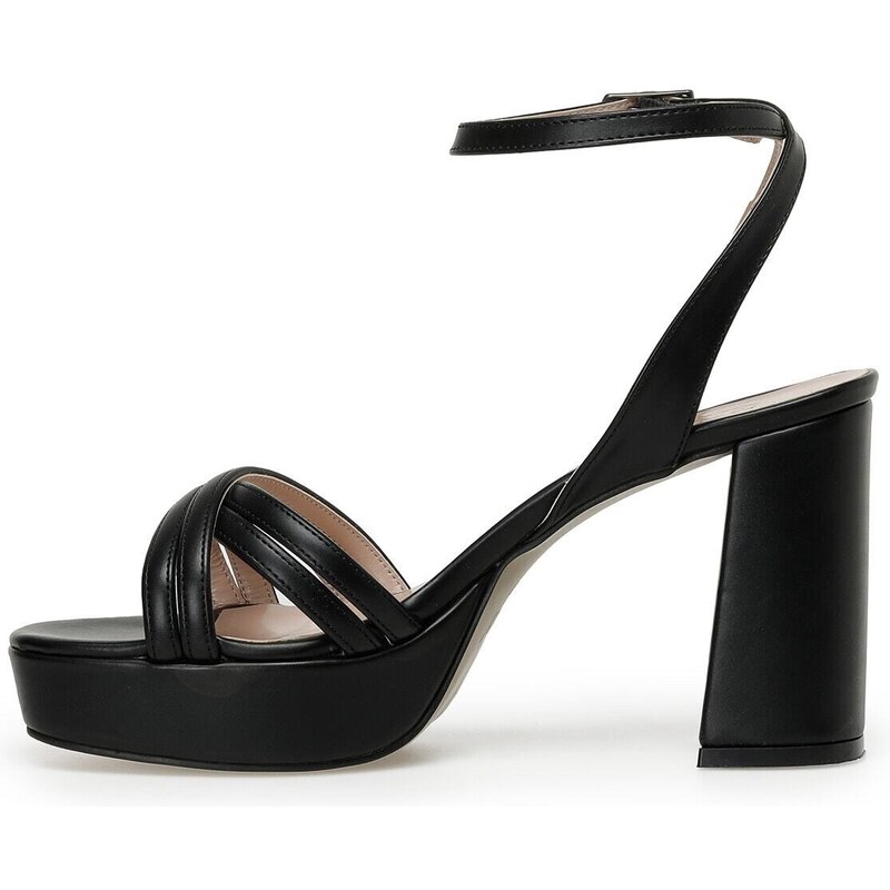 İnci Fenix 3fx Womens Black Heeled Sandal