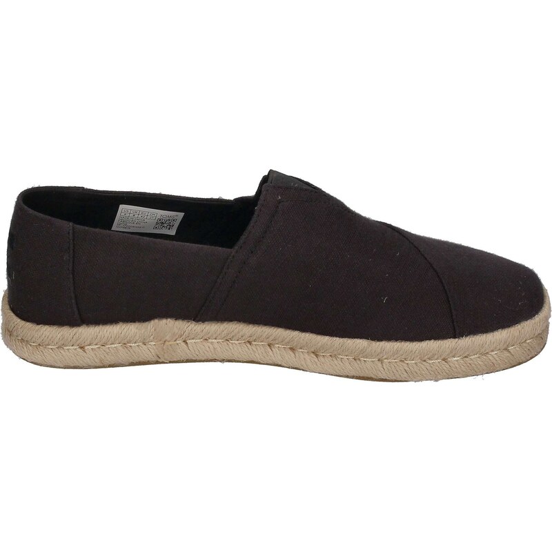 TOMS Espadrilky černá