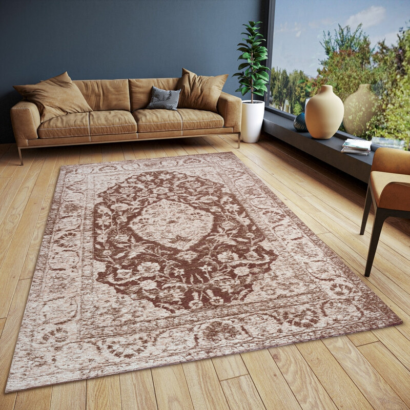 Hanse Home Collection koberce Kusový koberec Catania 105892 Mahat Brown - 80x165 cm