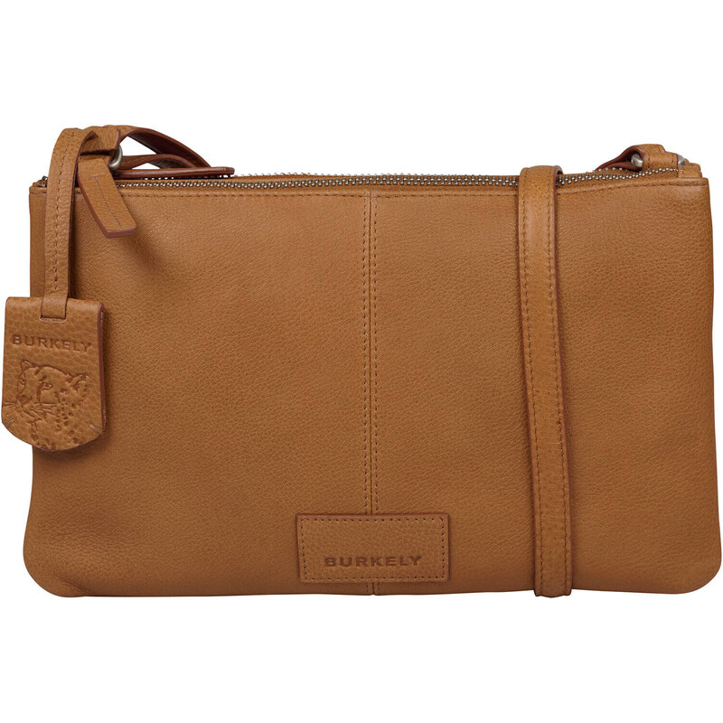 Dámská crossbody kožená kabelka Burkely Hanje - koňak 89964461