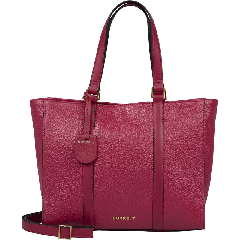 Dámská kožená kabelka Burkely Candy - fuchsiová 95876598