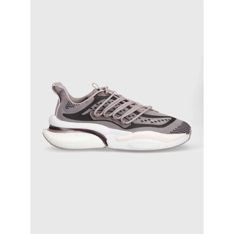 Běžecké boty adidas AlphaBoost fialová barva, IG3728