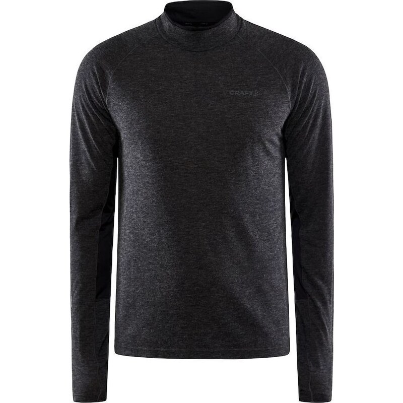 Pánské merino triko CRAFT Adv Subz Wool LS 2 černé 117113373