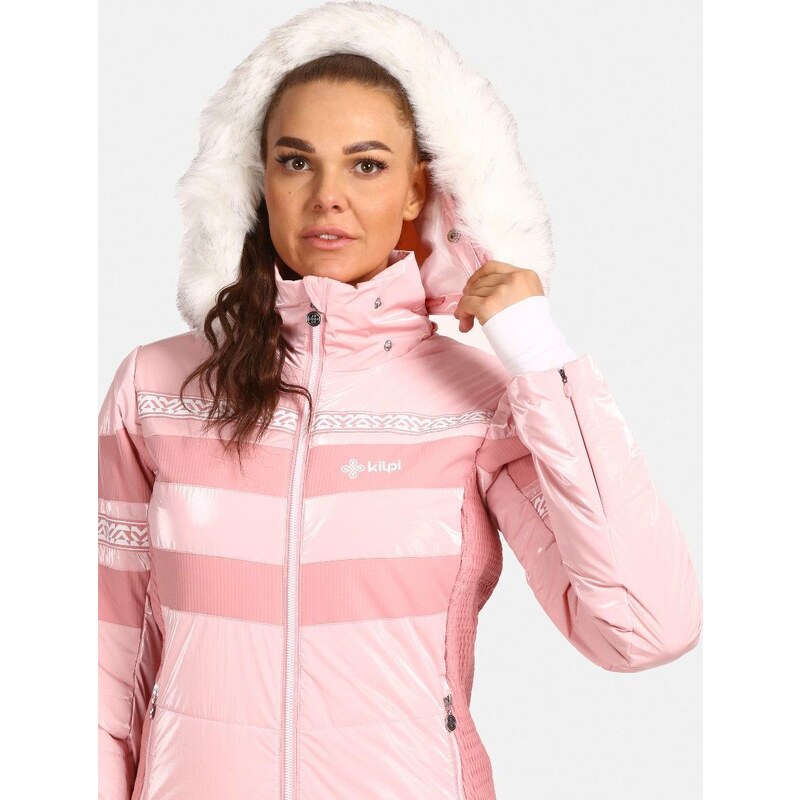 Dámská lyžařská bunda KILPI Dalila růžová