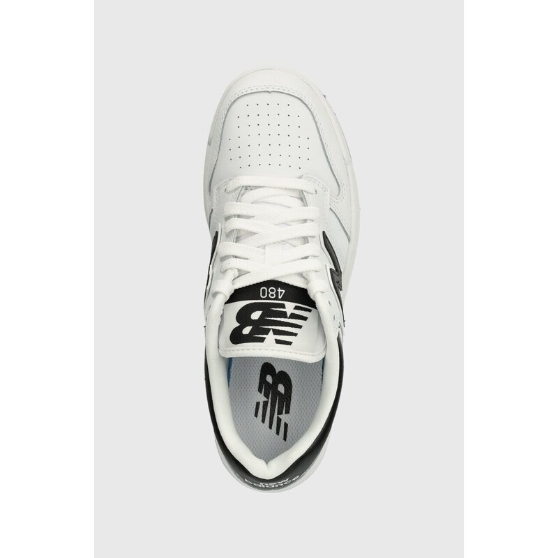 Sneakers boty New Balance BB480LBK černá barva