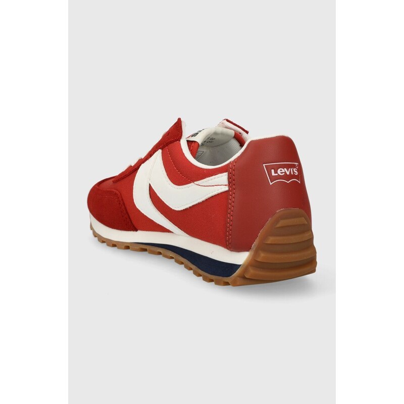 Sneakers boty Levi's STRYDER RED TAB červená barva, 235400.89