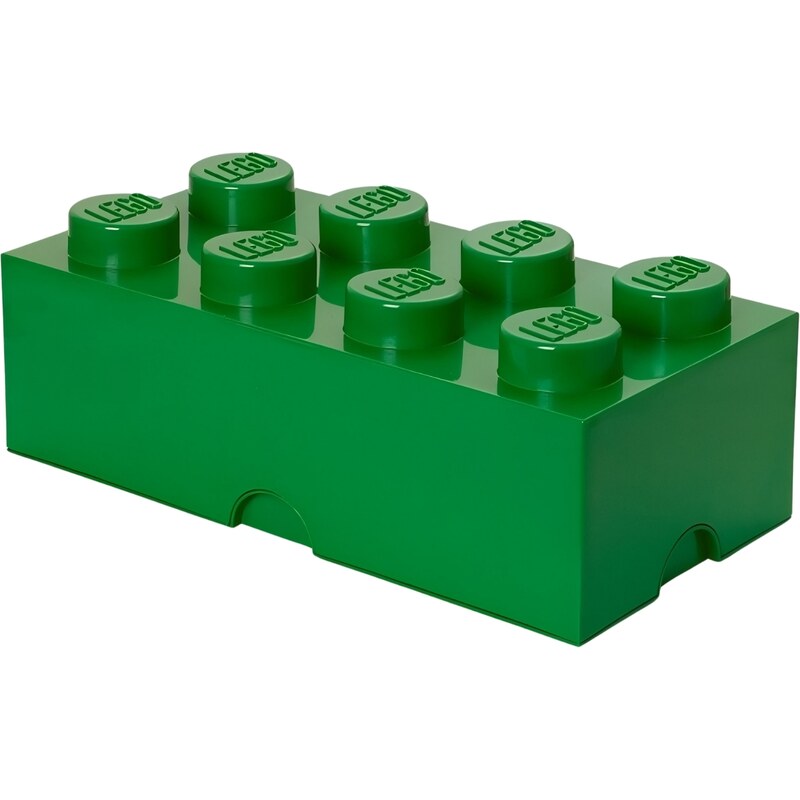 Lego Tmavě zelený úložný box LEGO Smart 25 x 50 cm