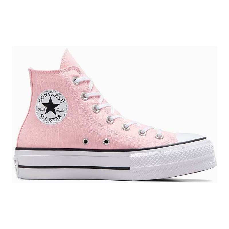 Kecky Converse Chuck Taylor All Star Lift dámské, růžová barva, A06507C