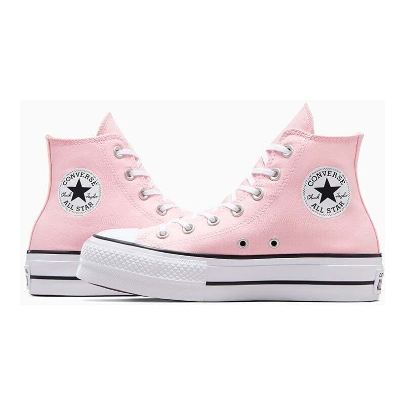 Kecky Converse Chuck Taylor All Star Lift dámské, růžová barva, A06507C