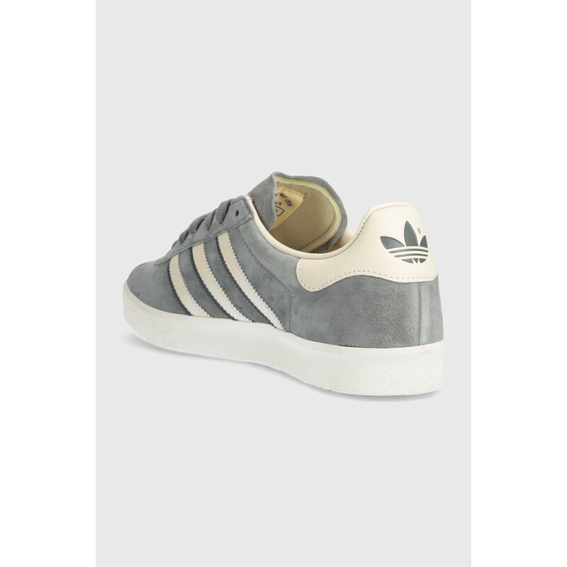 Semišové sneakers boty adidas Originals Gazelle 85 šedá barva, IG1353