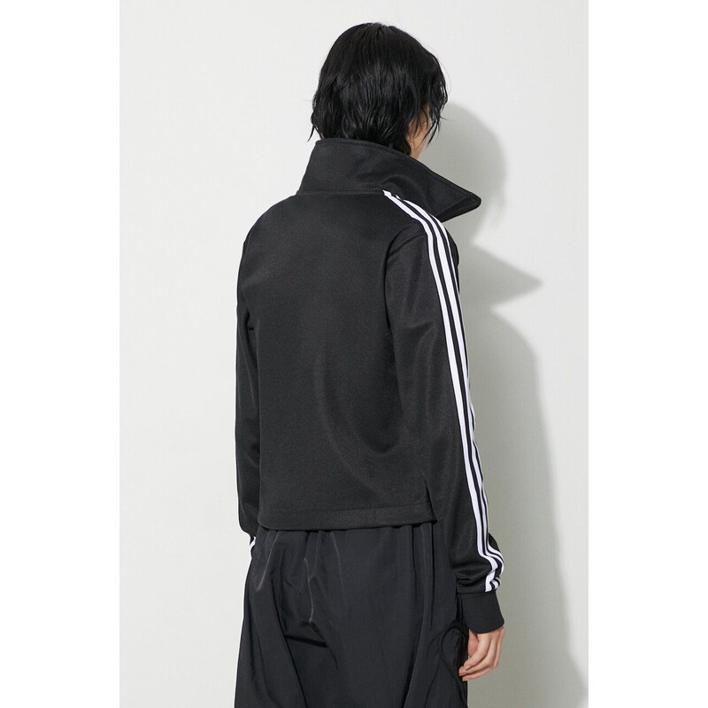 Mikina adidas Originals Montreal Track Top dámská, černá barva, s aplikací, IU2524