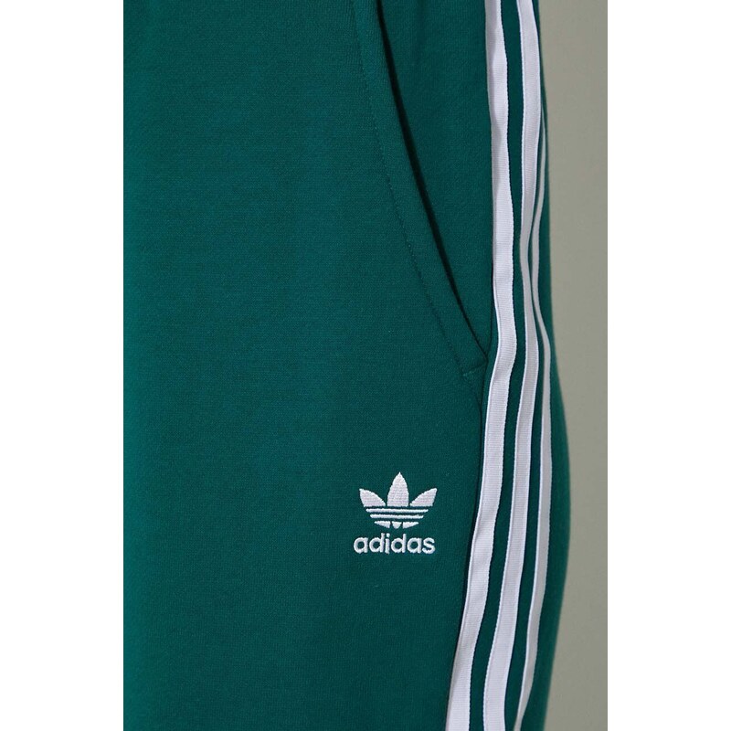Bavlněné tepláky adidas Originals Jogger Pants zelená barva, s aplikací, IR8090