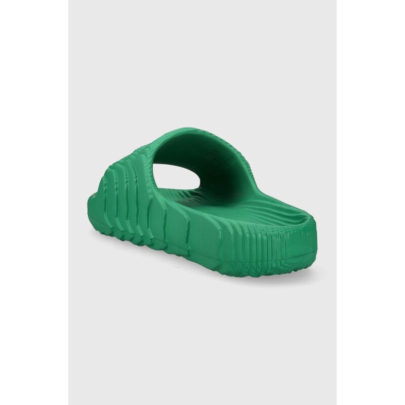 Pantofle adidas Originals Adilette 22 pánské, zelená barva