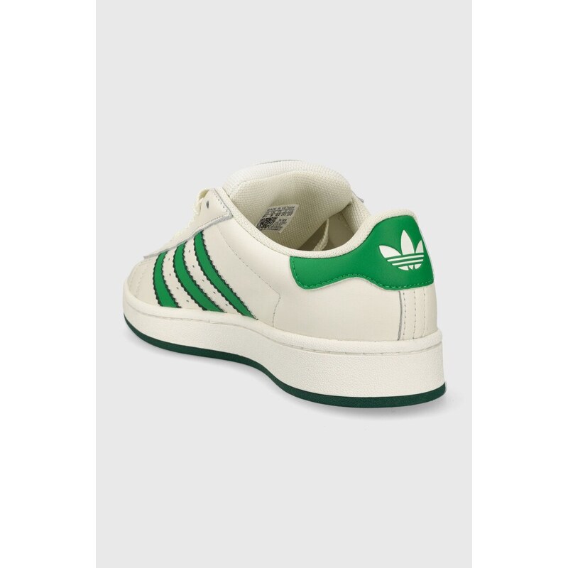 Kožené sneakers boty adidas Originals Campus 00s béžová barva