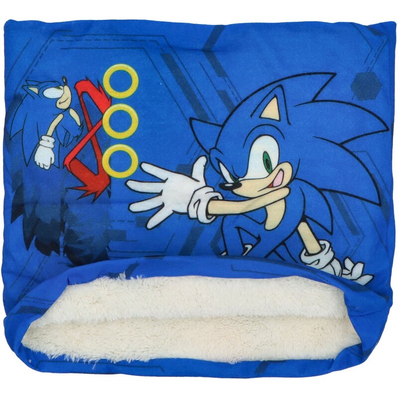 Setino Dětský nákrčník s motivem Sonic, modrý