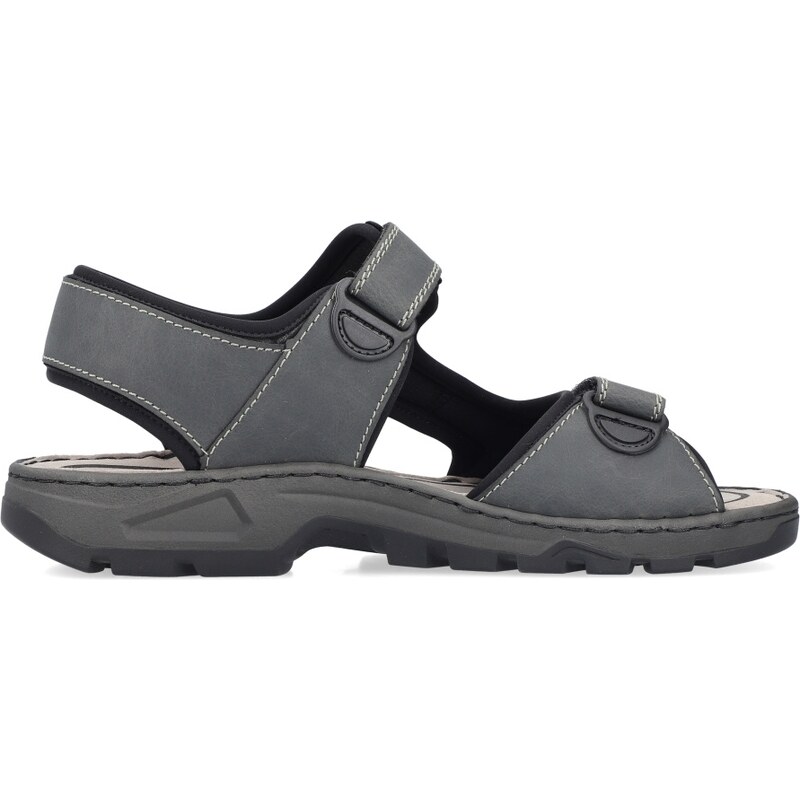 Pánské sandály RIEKER 26156-47 šedá