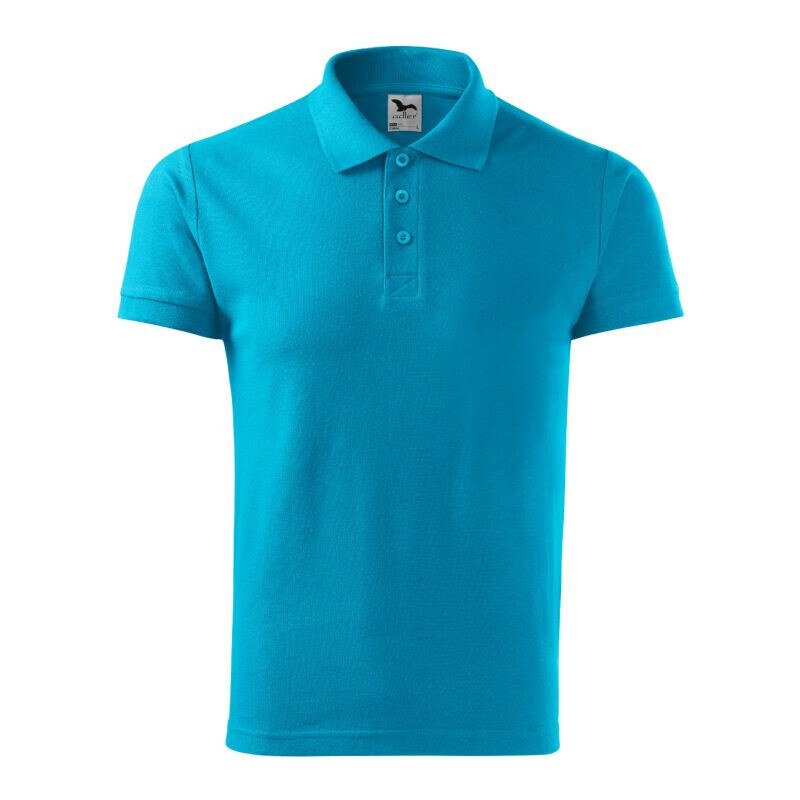 Bavlněná polokošile M model 18740239 tyrkysová - Malfini