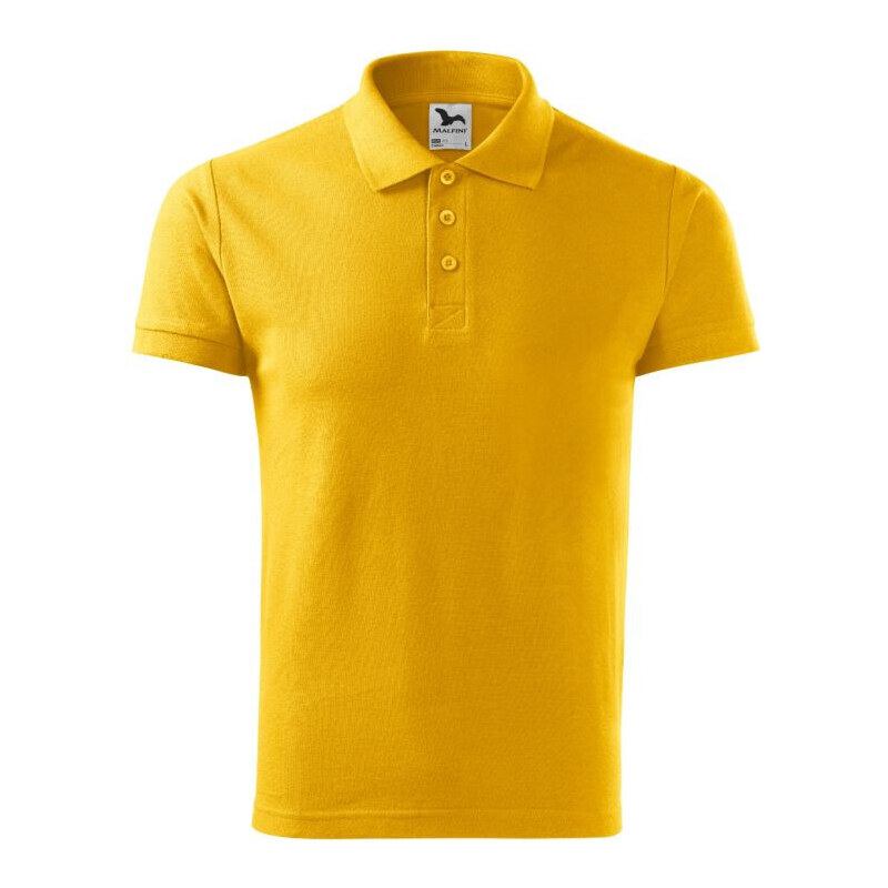 Bavlněná polokošile M model 18740211 žlutá - Malfini
