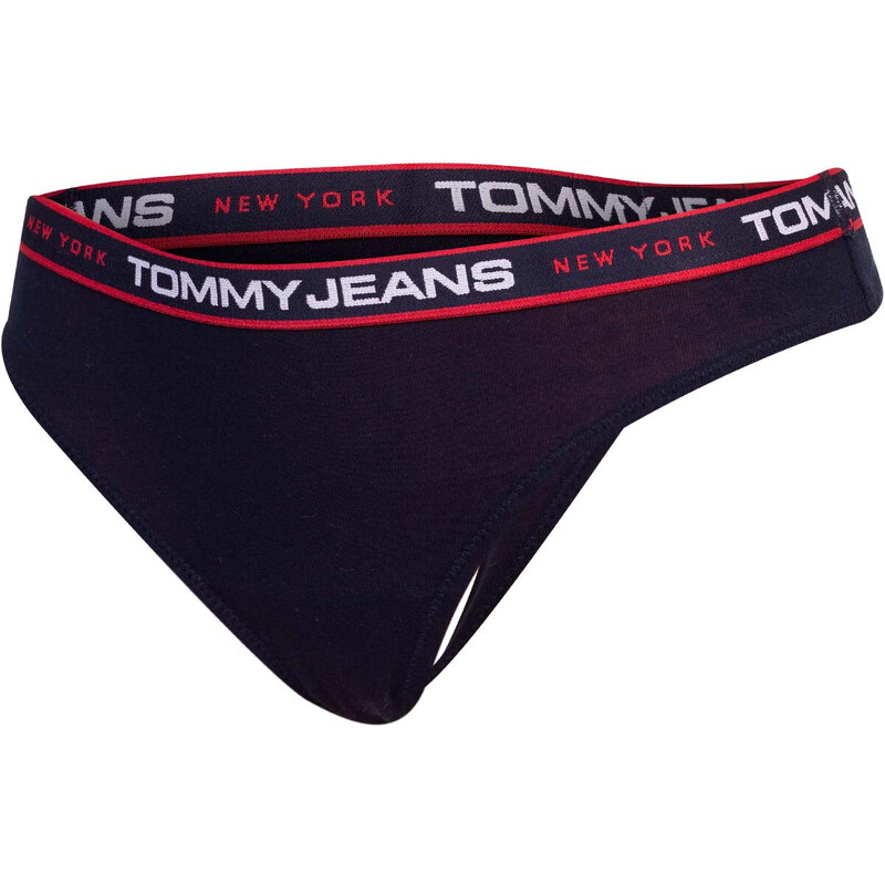 Tommy Hilfiger 3pack tanga kalhotky UW0UW047090WE Bílá/černá/červená