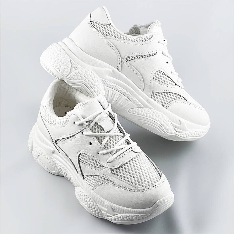 Bílé dámské sportovní boty model 17177606
