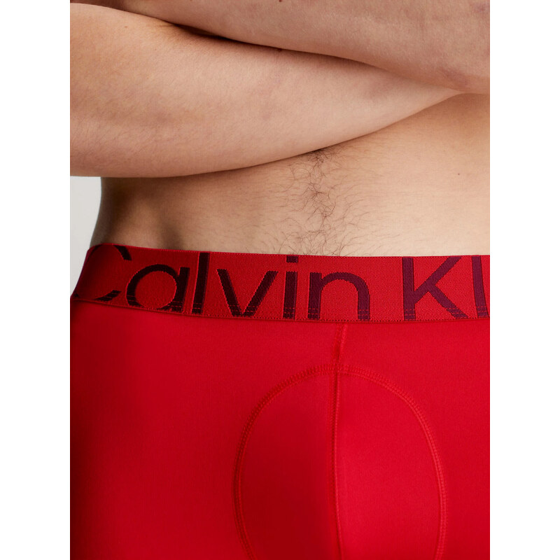 Pánské boxerky 000NB3657A XAT červené - Calvin Klein