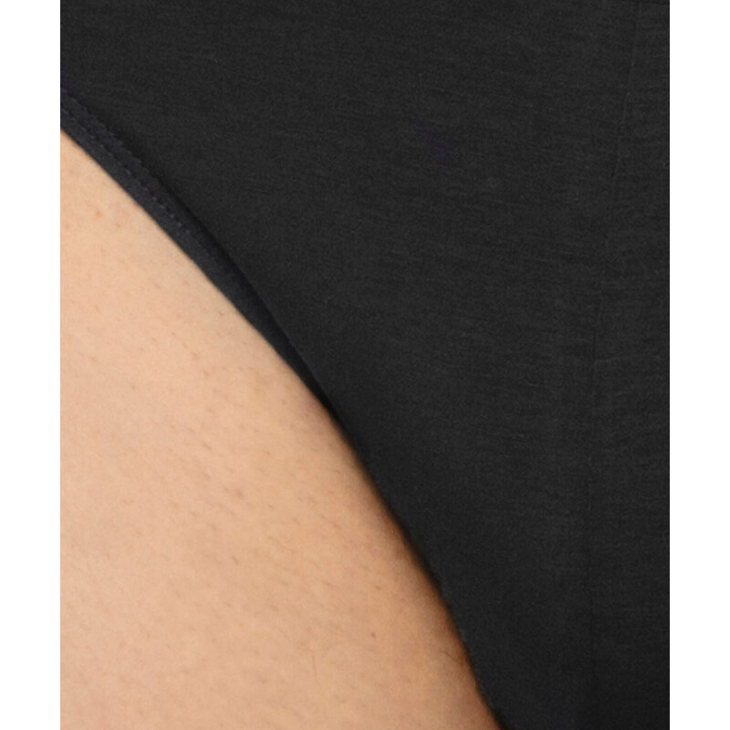 Pánské slipy z Pima bavlny ATLANTIC Mini 2Pack - černé