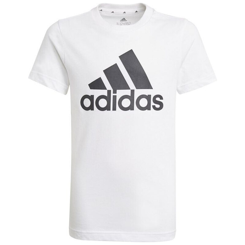 Dětské tričko Essentials Tee Jr GN3994 bílé - Adidas