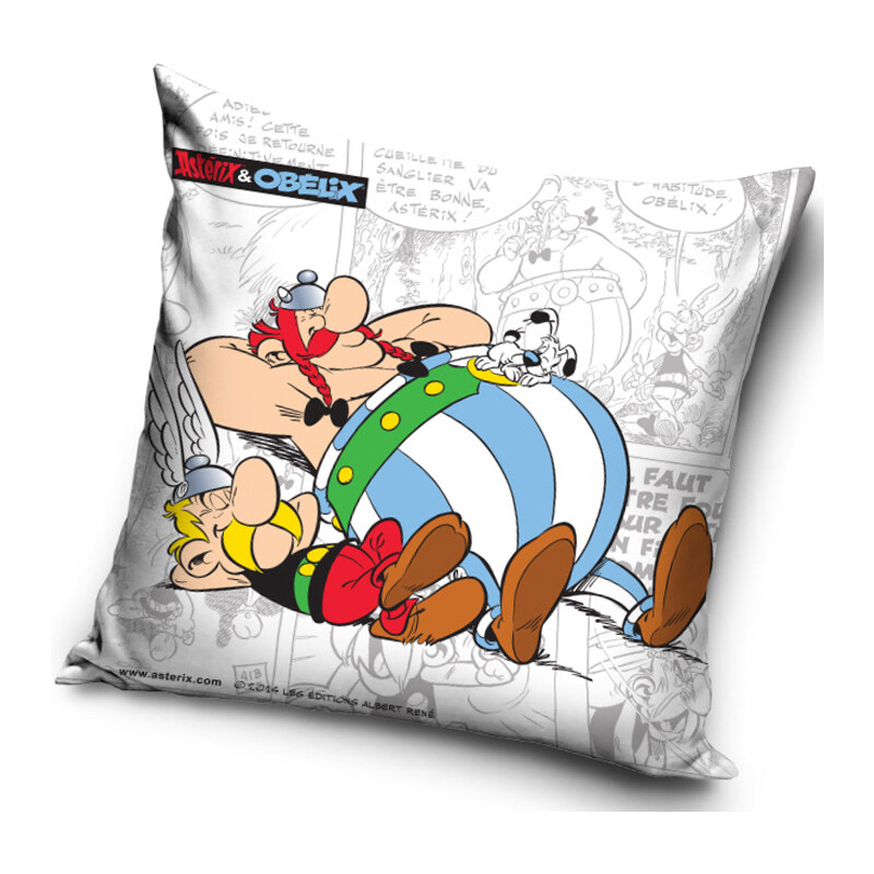 Povlak na polštářek Asterix a Obelix Relax