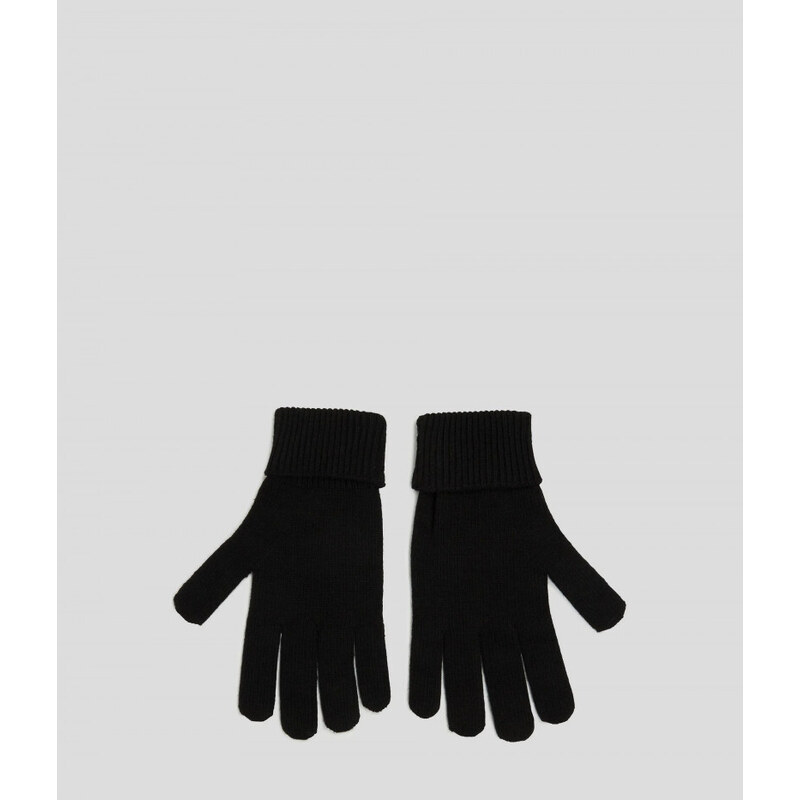 RUKAVICE KARL LAGERFELD JEANS KNITTED LOGO GLOVE