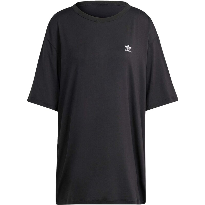 ADIDAS ORIGINALS Oversized tričko 'Trefoil' černá / bílá