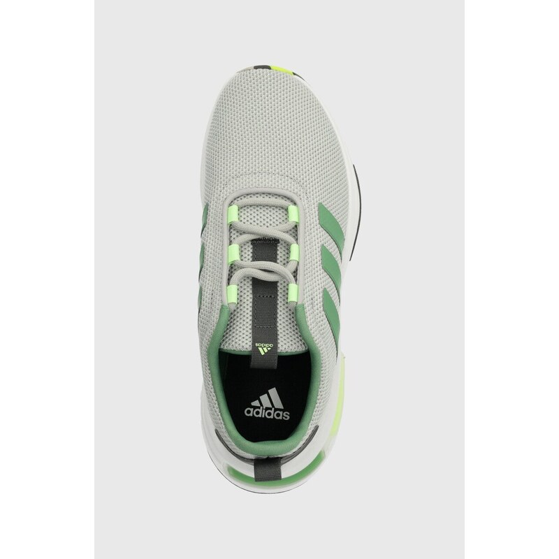 Dětské sneakers boty adidas RACER TR23 K zelená barva