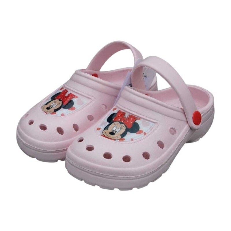 Setino Dívčí crocs MINNIE růžové světlé