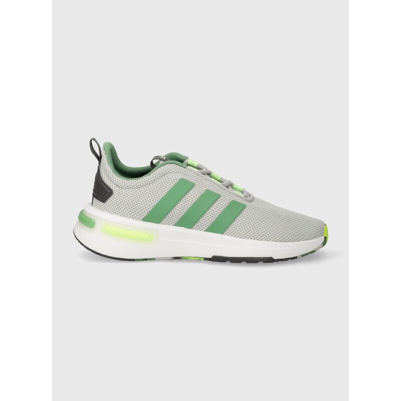 Dětské sneakers boty adidas RACER TR23 K zelená barva