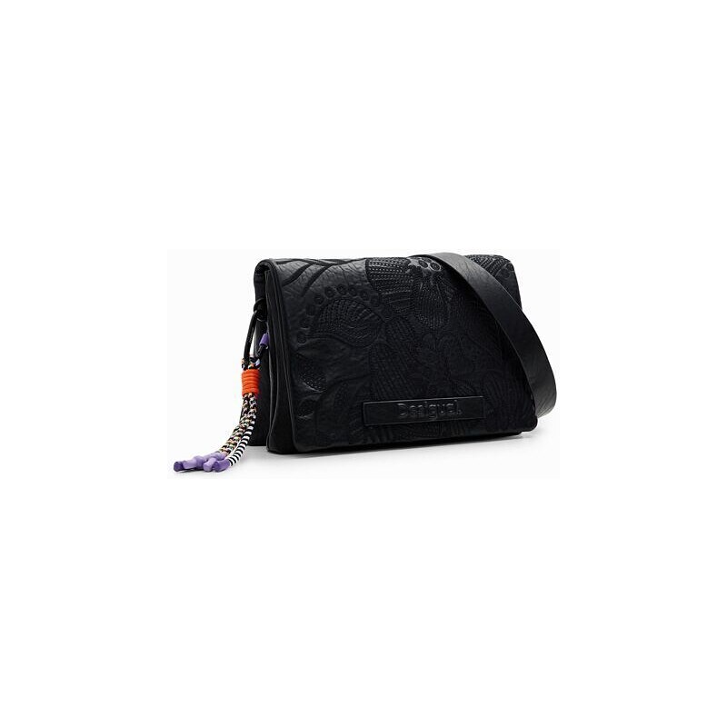 Dámská kabelka DESIGUAL 24SAXP39 2000 BAG_ALPHA DORTMUND FLAP 2. 2000 BLACK