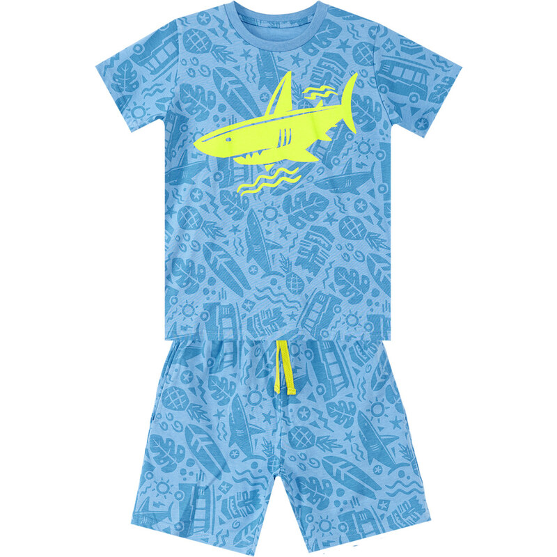 mshb&g Shark Boys T-shirt Shorts Set