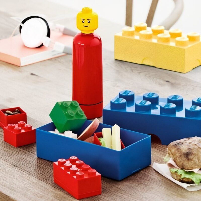 Lego Modrý box na svačinu LEGO Lunch 20 x 10 cm