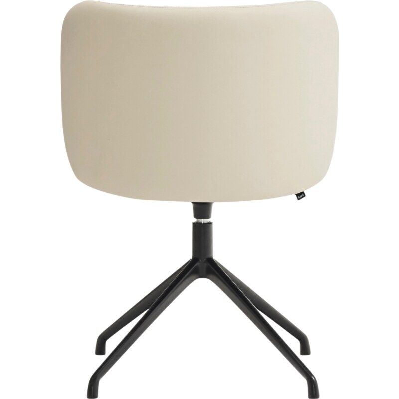 Béžová koženková konferenční židle Teulat Mogi