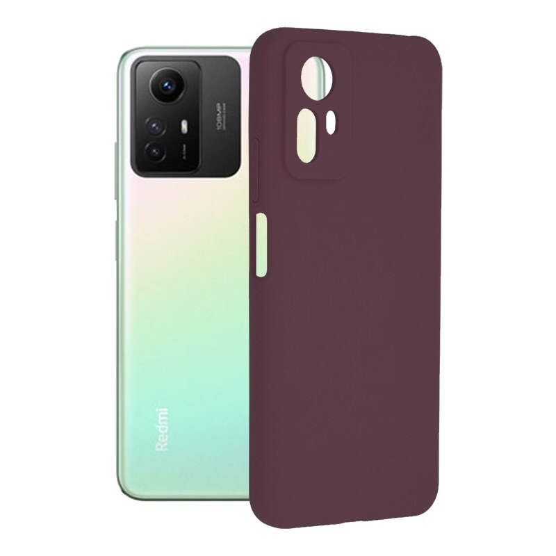 Techsuit Silikonové pouzdro Soft Case pro Xiaomi Redmi Note 12S fialová