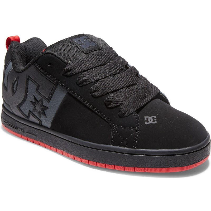 DC Shoes Boty DC Court Graffik Sq Black/Grey/Red